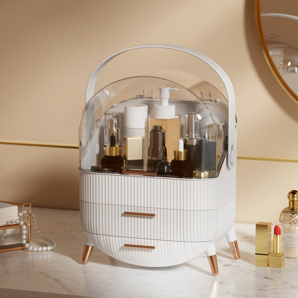 Embellir Makeup Case Portable Cosmetic Organizer Storage Box Jewellery Holder Makeup Bags & Cases