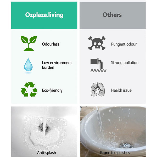 Cefito Bathroom Basin Ceramic Vanity Sink Hand Wash Bowl 48X38cm Bathroom Sinks