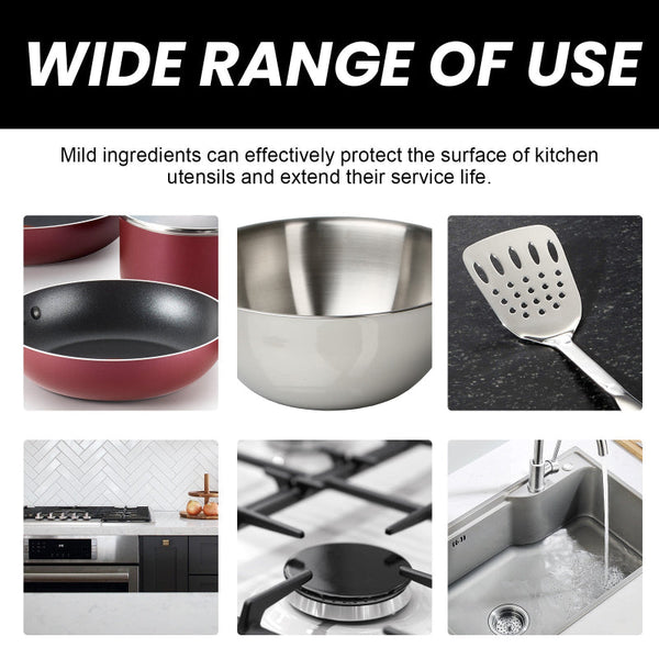 Cooktop Cleaner Cream Wash The Kitchen Stove Basin To Remove Oil Stains And Dirt Black At Bottom Of Pot Cleaning Products
