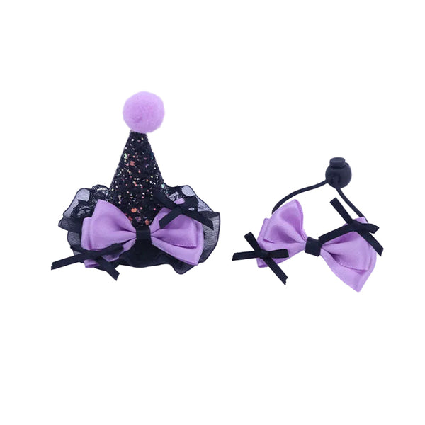 Little Pet Halloween Party Dress Up Supplies Guinea Pig Lizard Rabbit Hat Climbing Kuromi Puffy Skirt Dog Clothing & Shoes