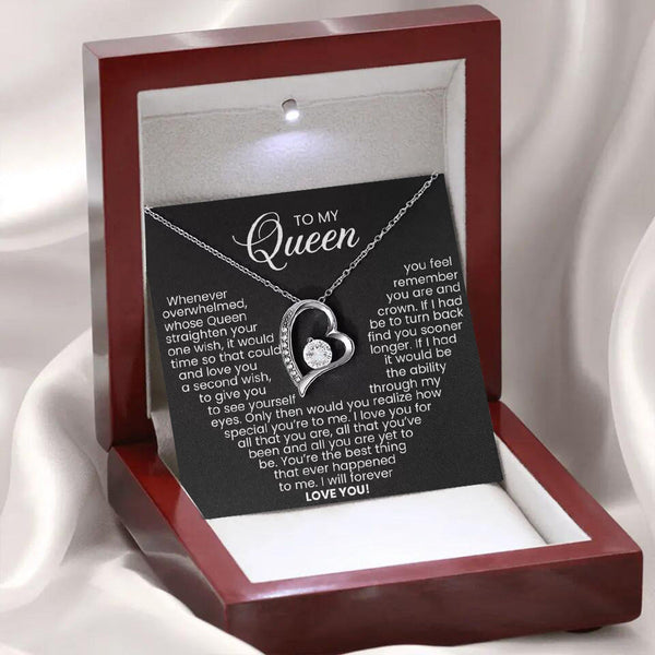 Hollow Out Heart Shaped Necklace Gift Box For Women Necklaces & Pendants