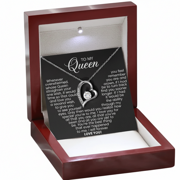Hollow Out Heart Shaped Necklace Gift Box For Women Necklaces & Pendants