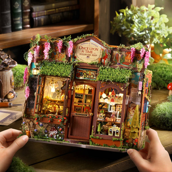 Diy Fairy Tale Wonderhous: Mini Bookends Assembleable Houses Gifts Home Decor Doll Houses