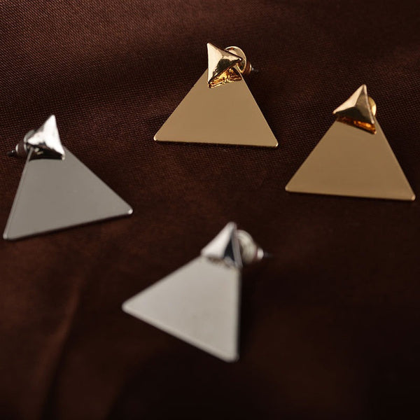 Veile Studios Female Creative Minimalist Design Alloy Geometric For Fashion Jewellery Earrings