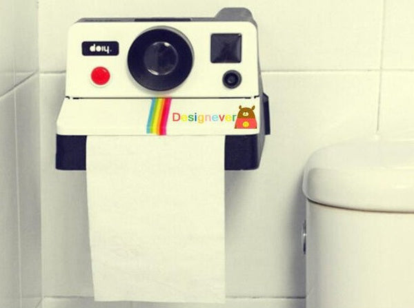 Cute Camera Tissue Holder Toilet Roll Paper Box Drawer Household Tissue Box Covers