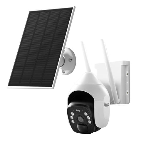 Ul Tech 3Mp Security Camera Solar Panel Security Cameras