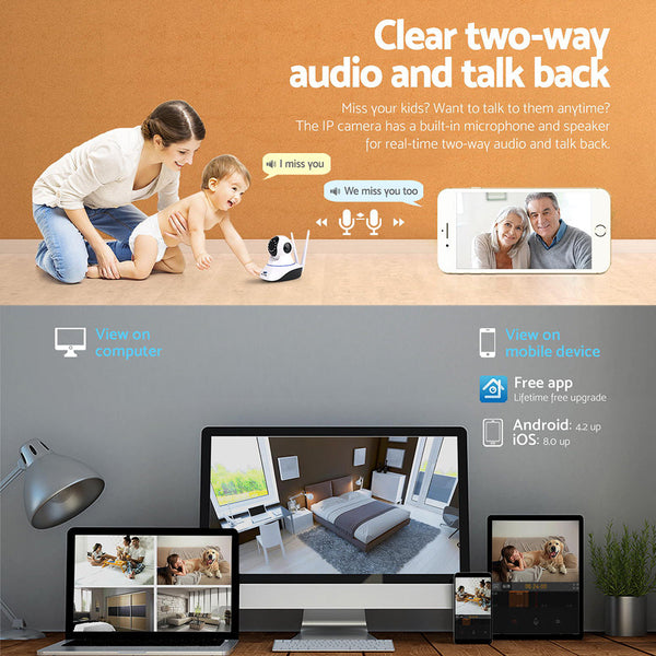 Ul Tech 3Mp Security Camera Solar Panel Security Cameras