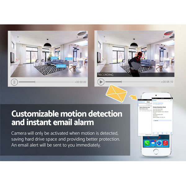 Ul Tech Wireless Cctv 3Mp Camera Bullet Security Cameras