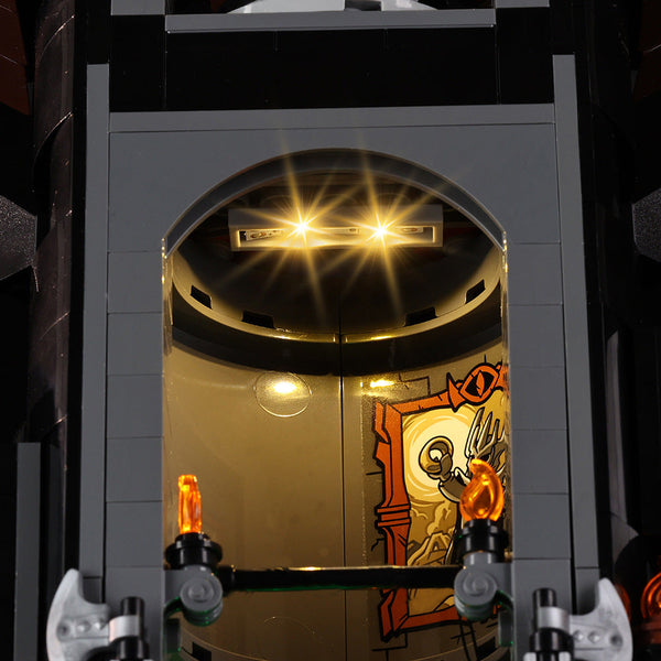 Suitable For Lego 10333 Lord Of The Rings Baladu Black Tower Led Building Blocks Toy Lighting Fixtures Sets Building Toys Sets & Packs