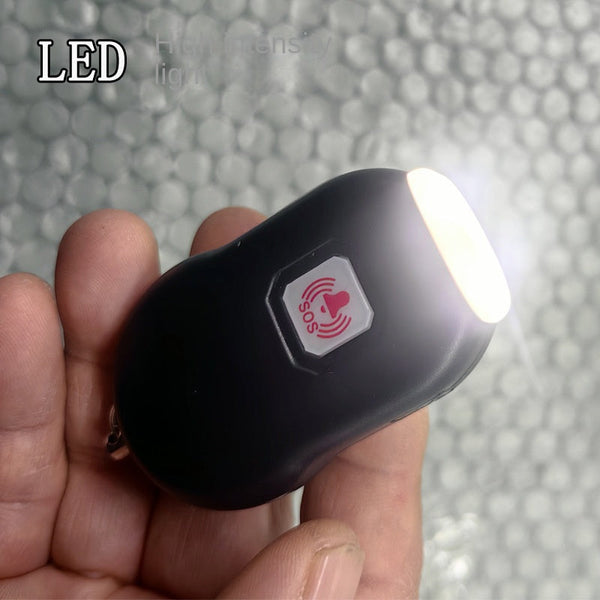 Cross Border New Charging Sos Personal Alarm For Women Self Defense Anti Attack Device With Outdoor Led Light Personal Alarms