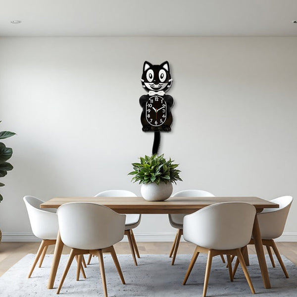 American Classic Kit Cat Clock Swing Tail Creative Cute Gift Retro Decor Hanging Design Wall Clocks
