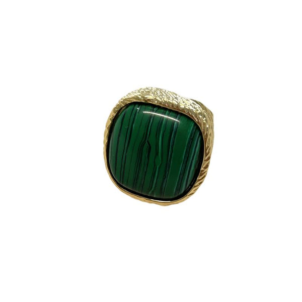 Veile Studios The Natural Stone Ring With Modern High End Design Crafted From Copper Rings