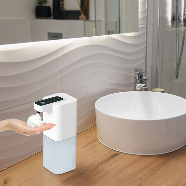 Infrared Sensing Usb Rechargeable Foam Hand Sanitizer Dispenser For Home Bathrooms Soap Dishes & Dispensers