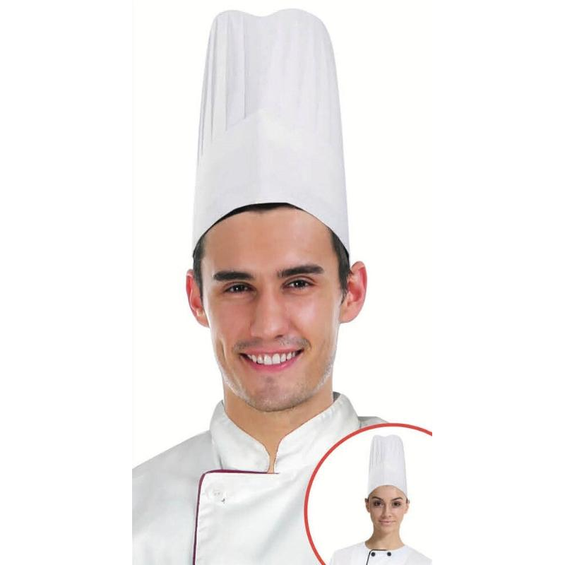 Br Costumes Chefs Hat Master Kitchen Cooking Baker Cap Fancy Bbq Party White Hats