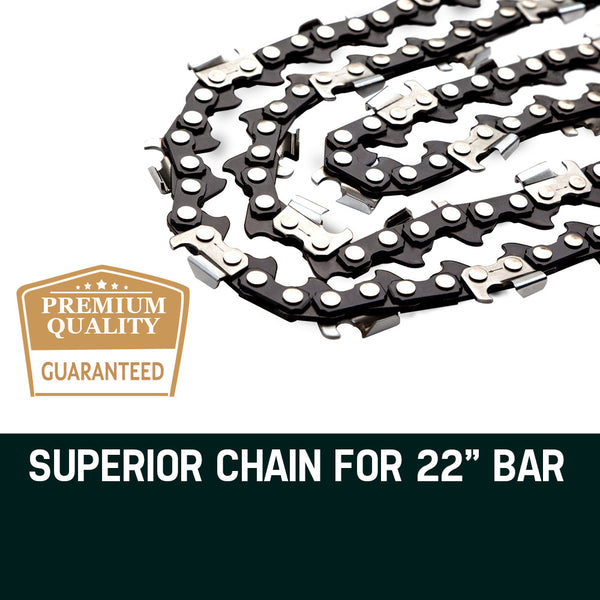 2 X 22 Baumr Ag Chainsaw Bar Replacement 0.325 0.058 86Dl Chainsaw Parts