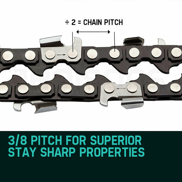 2 X 24 Baumr Ag Chainsaw Chain 24In Bar Replacement Suits 72Cc 76Cc 82Cc Saws Chainsaw Parts