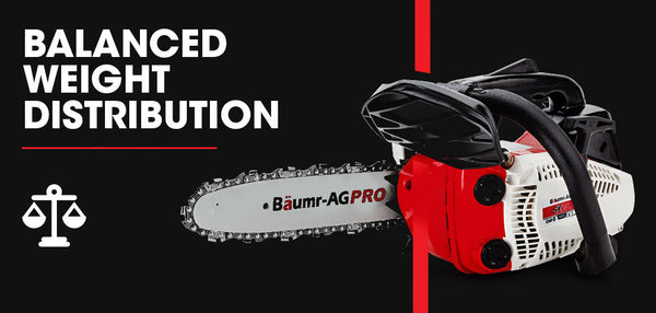 Baumr Ag 25Cc Petrol Chainsaw Arborist 10 Bar Tree Pruning Garden Saw Chainsaws