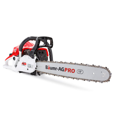 Baumr Ag Baumr Ag 45Cc Petrol Chainsaw Commercial 18 Bar Saw E Start Pruning Chainsaws