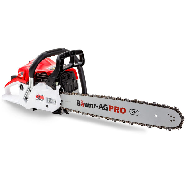 Baumr Ag 52Cc Petrol Commercial Chainsaw 20 Bar E Start Saw Chainsaws