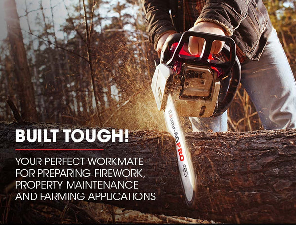 Baumr Ag Baumr Ag 52Cc Petrol Commercial Chainsaw 20 Bar E Start Saw Chainsaws