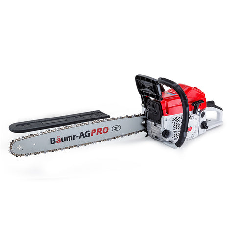 Baumr Ag Baumr Ag Commercial Petrol Chainsaw E Start 22" Bar Saw Tree Pruning Top Handle Chainsaws