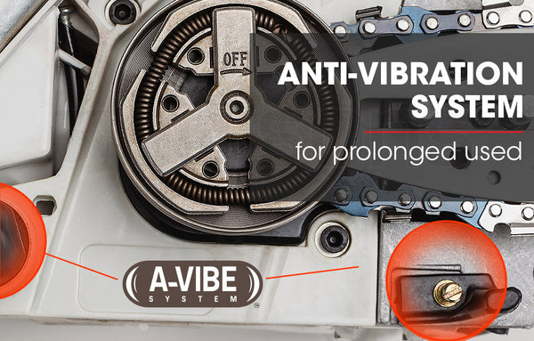 Baumr Ag Baumr Ag Commercial Petrol Chainsaw E Start 24" Bar Saw Top Handle Tree Pruning Candles