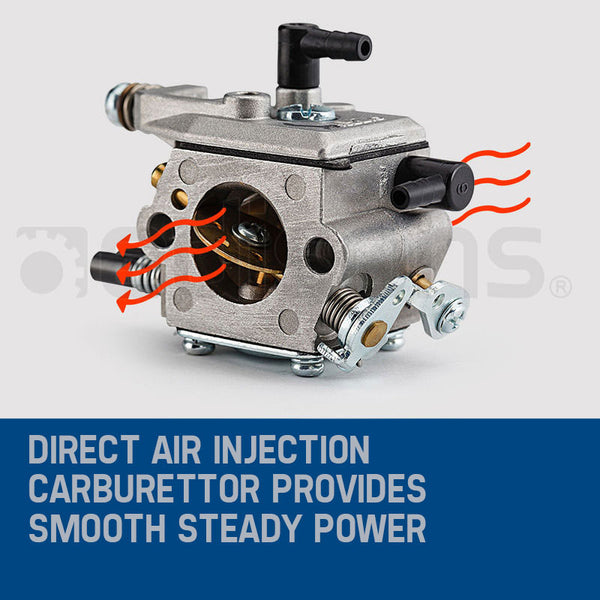 Mtm Mttm Petrol Commercial Chainsaw 22 Bar Saw E Start Tree Pruning Top Handle Chainsaws