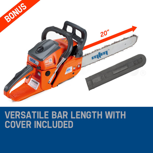 Mtm Chainsaw Petrol Commercial 20 Bar E Start Tree Pruning Saw Hp Chainsaws