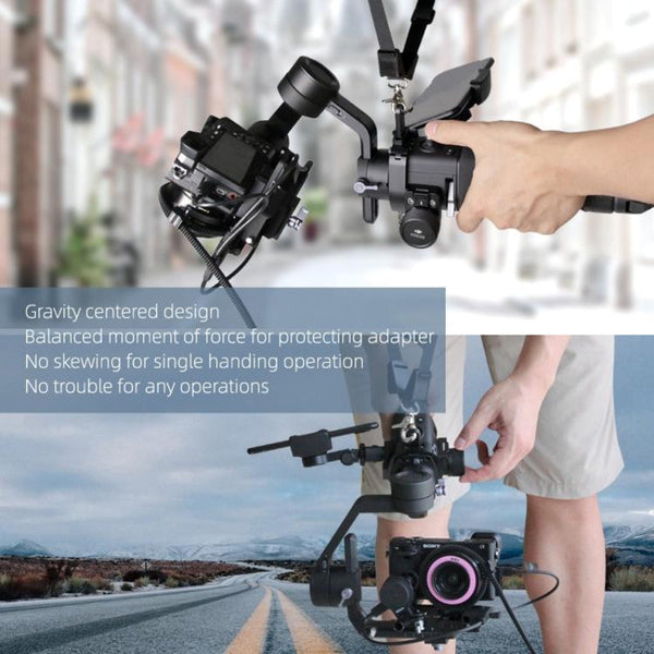 Handheld Gimbal Lanyard Strap For Dji Ronin Sc With Padded Buckle And Adapter Straps & Hand Grips