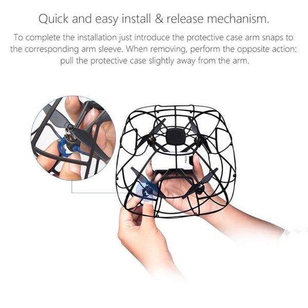 Protective Cage For Dji Tello Drone Durable Spherical Cover With Enhanced Safety Camera Drone Accessories