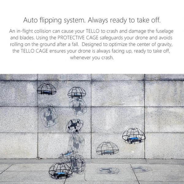 Protective Cage For Dji Tello Drone Durable Spherical Cover With Enhanced Safety Camera Drone Accessories