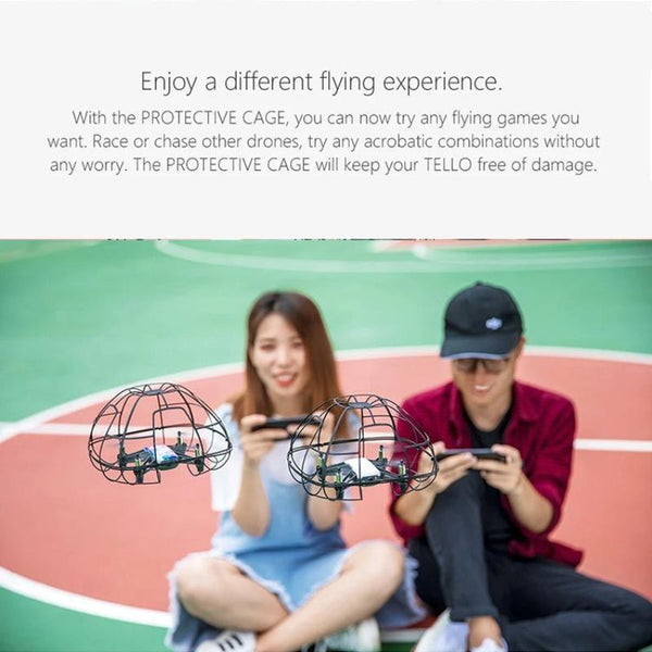 Protective Cage For Dji Tello Drone Durable Spherical Cover With Enhanced Safety Camera Drone Accessories