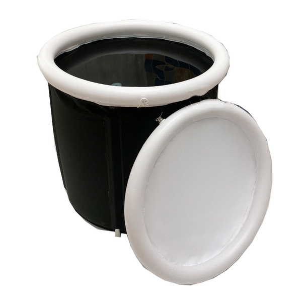Ice Baths Inflatable Air Ring Pvc Household Tub Holder Foldable For Recovery Therapy Outdoor Ice Buckets