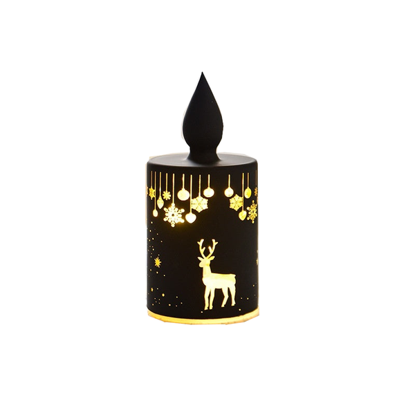Christmas Luminous Glass Desktop Decoration Seasonal Decorations