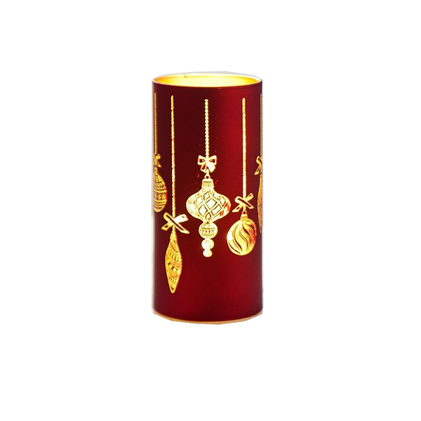 Christmas Luminous Glass Desktop Decoration Seasonal Decorations
