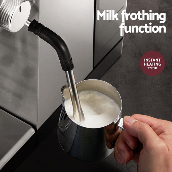 Devanti 20 Bar Coffee Machine Espresso Cafe Maker Espresso & Cappuccino Machines