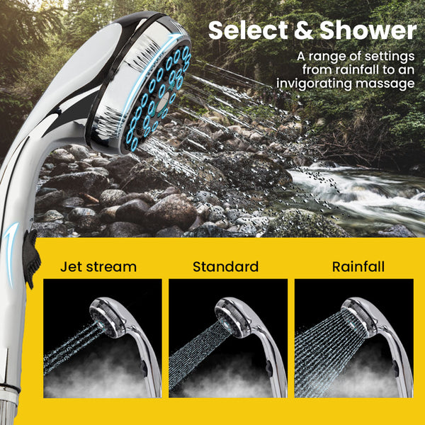 Thermomate Gas Outdoor Camping Hot Water Heater System With 12V Pump Shower Head White Water Heaters