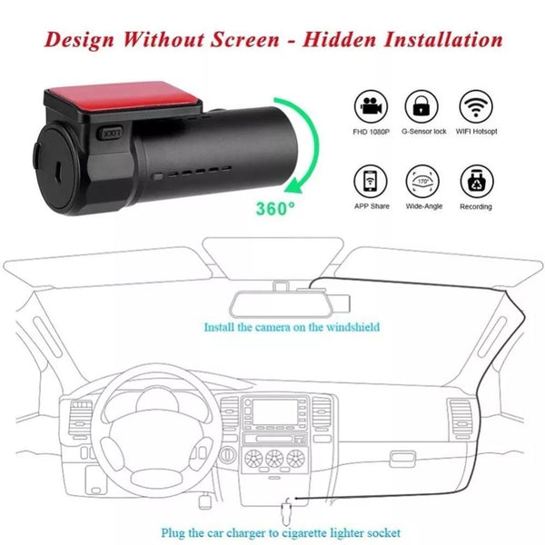 Full Hd Mini Car Dash Cam With Wifi And Motion Detection Other Car Video