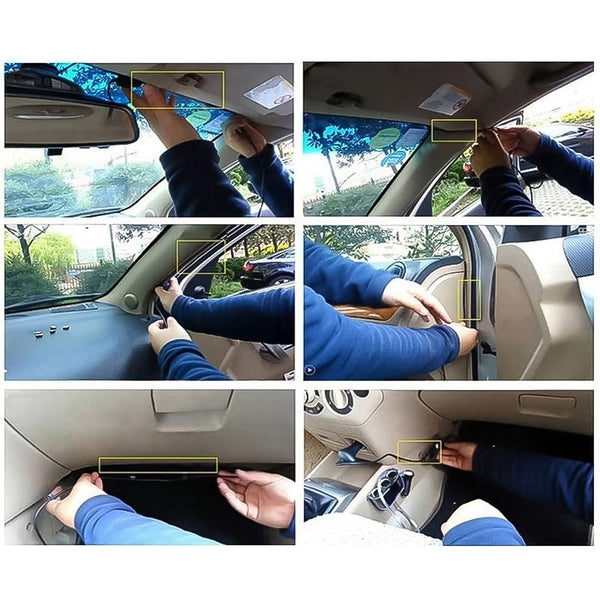 K6000 2.3 Inch Full High Definition 720P Car Dvr With 90 Degree Wide Angle Camcorders