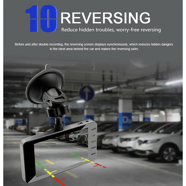 Full Hd 1080P Car Dvr With 170 Degree Wide Angle 4 Inch Screen Other Car Video