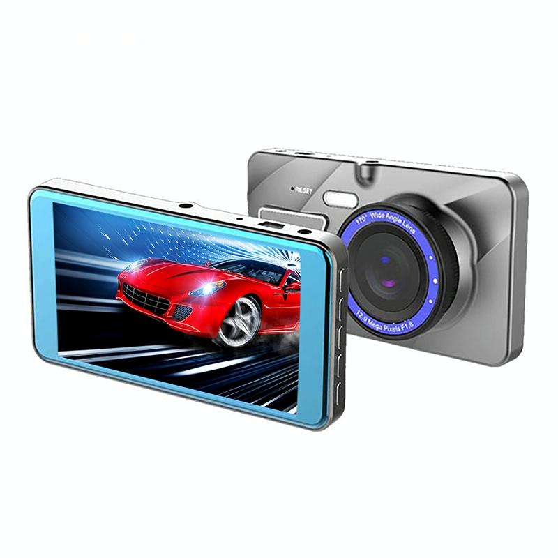 Smart Car Dual Lens Video Camera Full High Definition 1080P Motion Detection Video Recorders & Players
