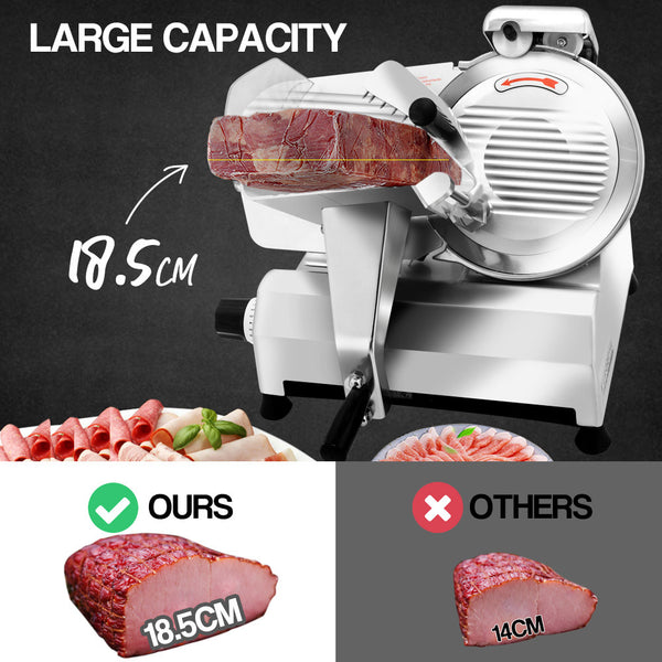 Eurochef Commercial 10 Meat Slicer Food Cutting Machine Electric Deli Shaver Slicers And Electric Knives