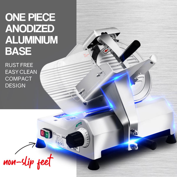 Eurochef Commercial 10 Meat Slicer Food Cutting Machine Electric Deli Shaver Slicers And Electric Knives