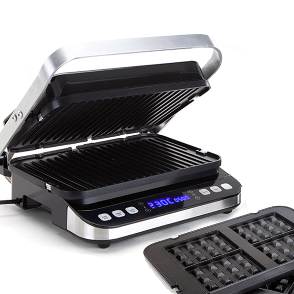Eurochef Euc Cg7 Smart Multi Contact Grill Sandwich Panini Press Maker Fast Cafe Style Grills & Sandwich Makers