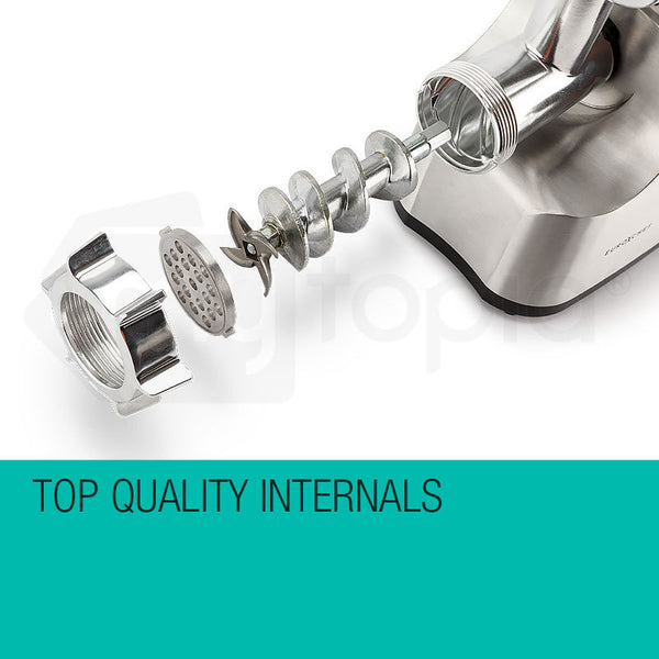 Eurochef Meat Grinder Electric Mincer Sausage Filler Kebbe Maker Mincers