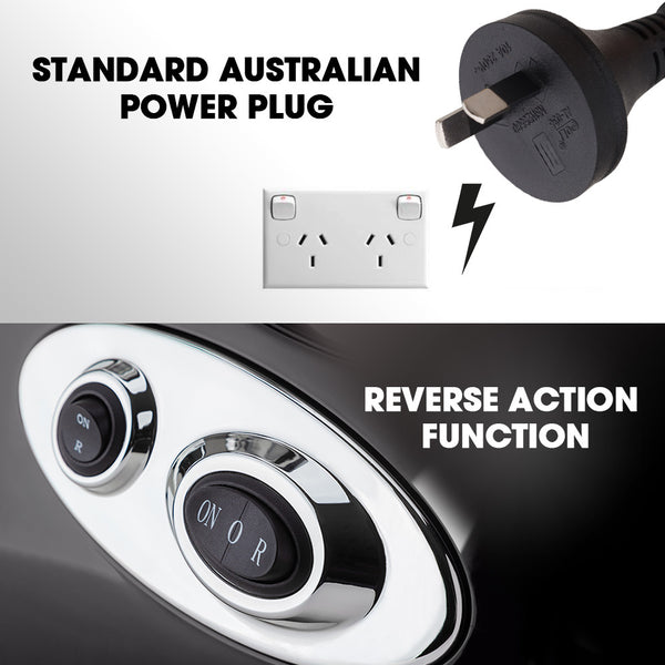 Eurochef 1800W Electric Meat Grinder Mincer Sausage Filler Kibbe Maker Stuffer Kitchen Mincers