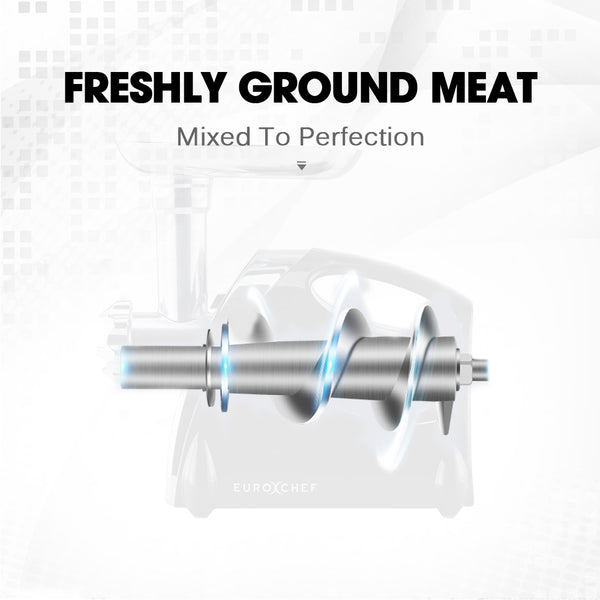 Eurochef Electric Meat Grinder Sausage Maker Filler Mincer Stuffer Kibbe Mincers