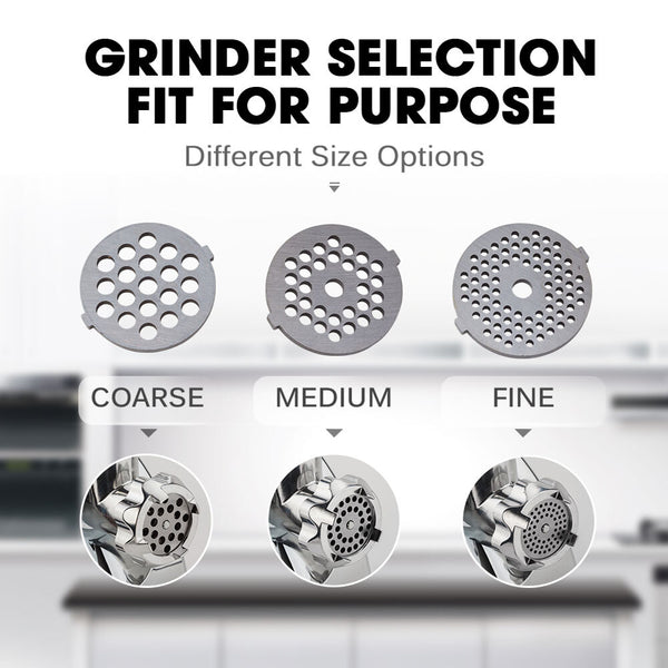 Eurochef Electric Meat Grinder Sausage Maker Filler Mincer Stuffer Kibbe Mincers