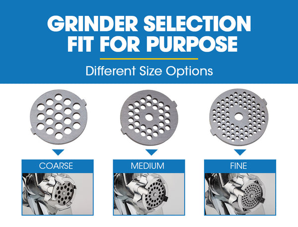 Eurochef 2800W Electric Meat Grinder Mincer Sausage Filler Kibbe Maker Mincers