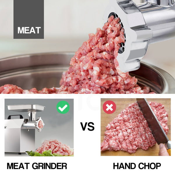 Eurochef Meat Grinder Mincer Food Commercial Electric Machine Chopper Shredder Mincers